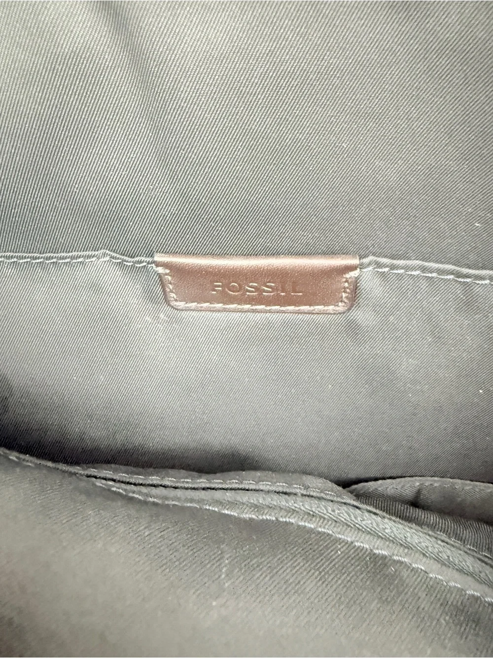 Fossil Men's Canvas Messenger Bag - Casual Work Shoulder Bag